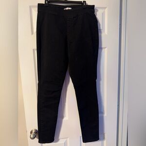 Women’s XL Long Black Pull On Jeggings
